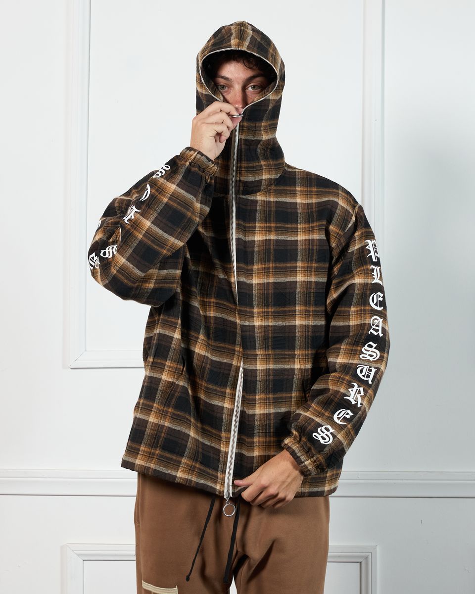Pleasures Groove Zip Poncho Hoodie