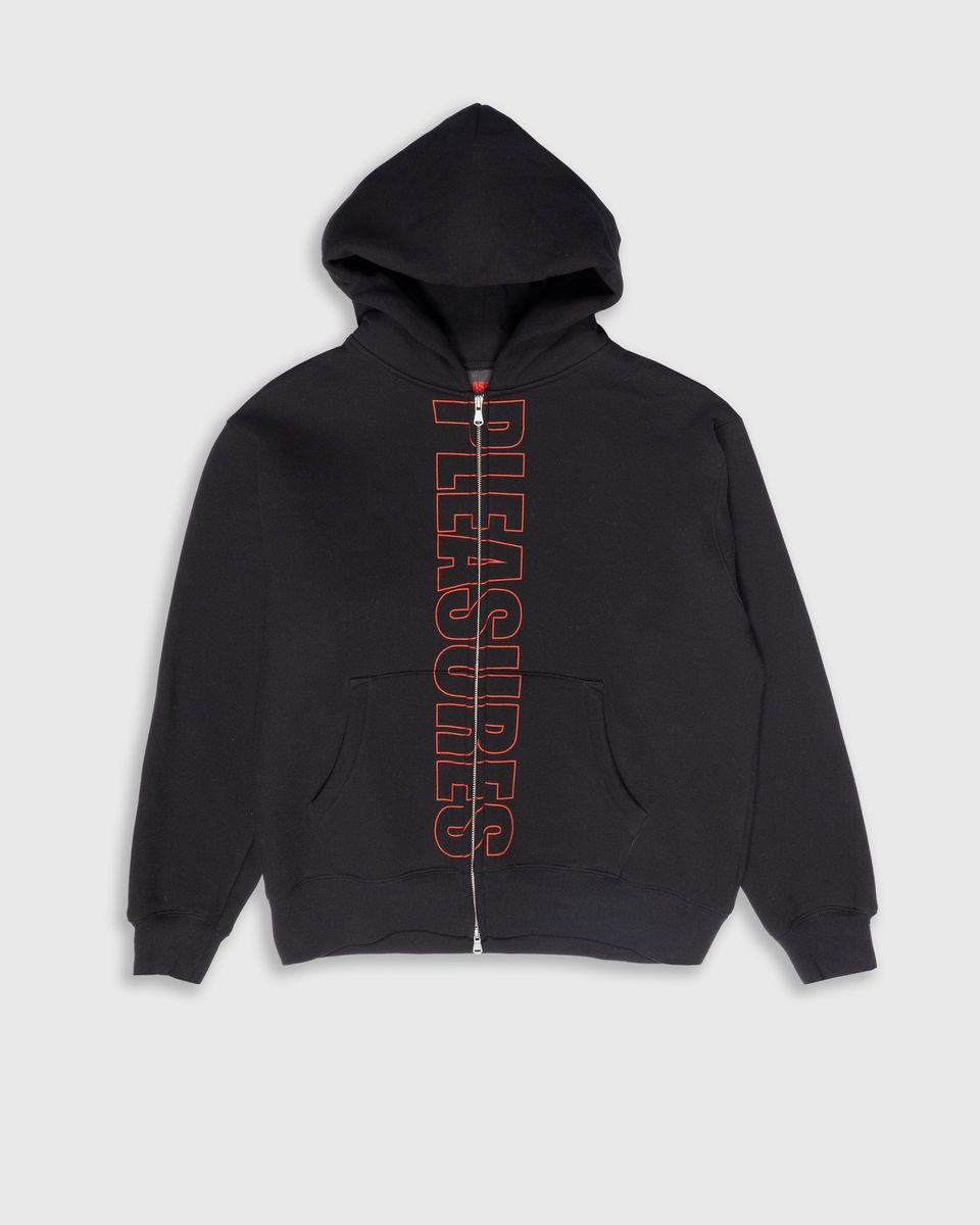 Pleasures Impact Zip Hoodie