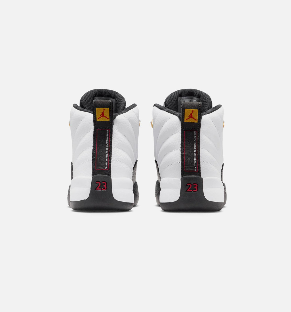 Air Jordan 12 Retro Taxi | Preschool Lifestyle Shoe | White/Black/Taxi