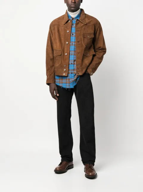 Ralph Lauren RRL suede shirt jacket