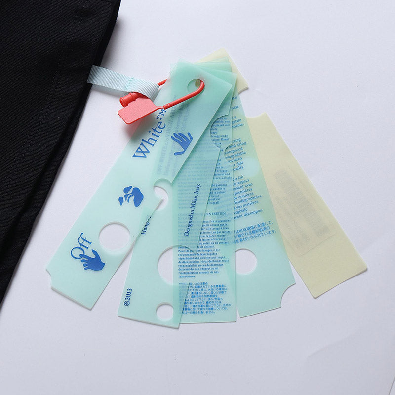 Off-White Flame Skull Pattern T-Shirt