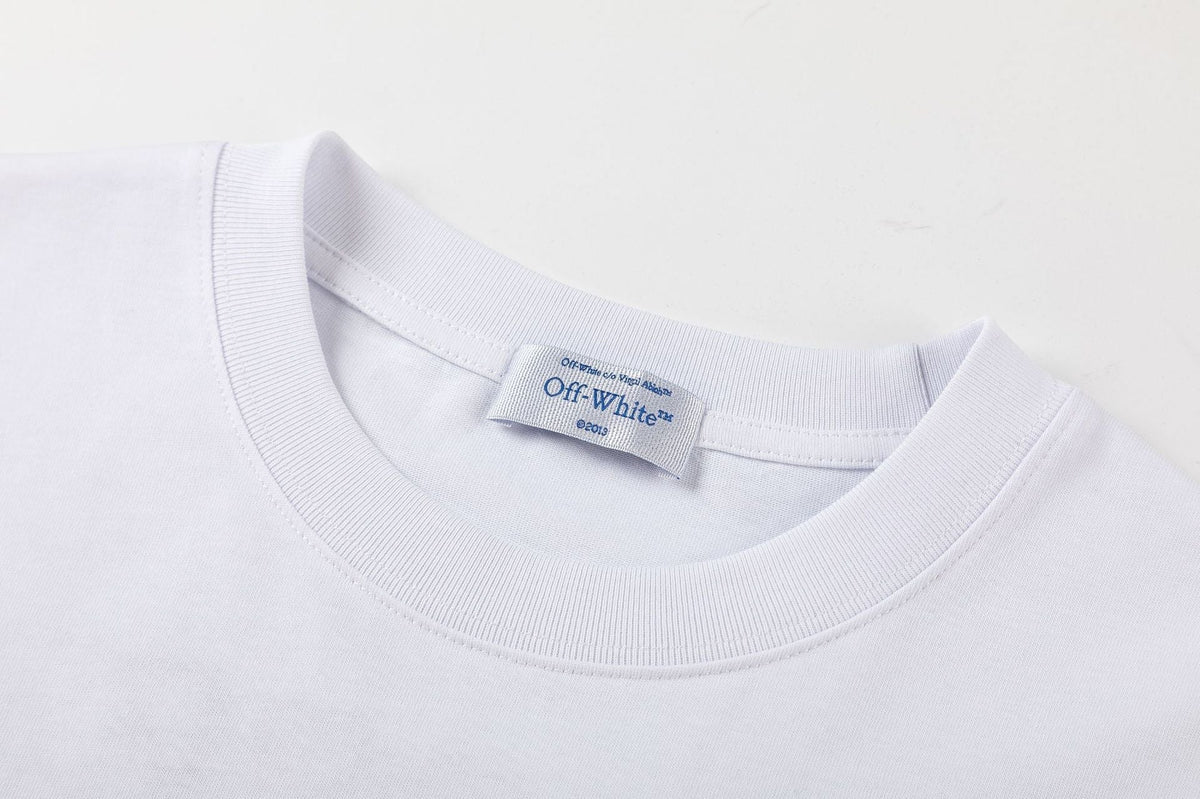 Off-White Just Global Tee — Black / White