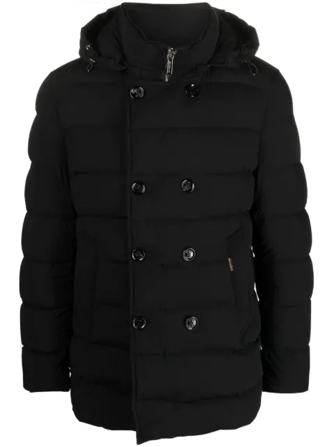 Moorer long-sleeve padded down jacket