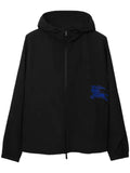 Burberry Equestrian Knight-appliqué hooded jacket