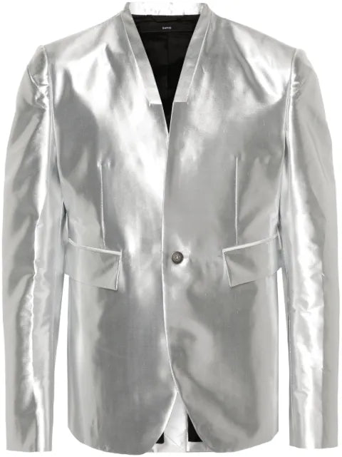 SAPIO Tela single-breasted blazer