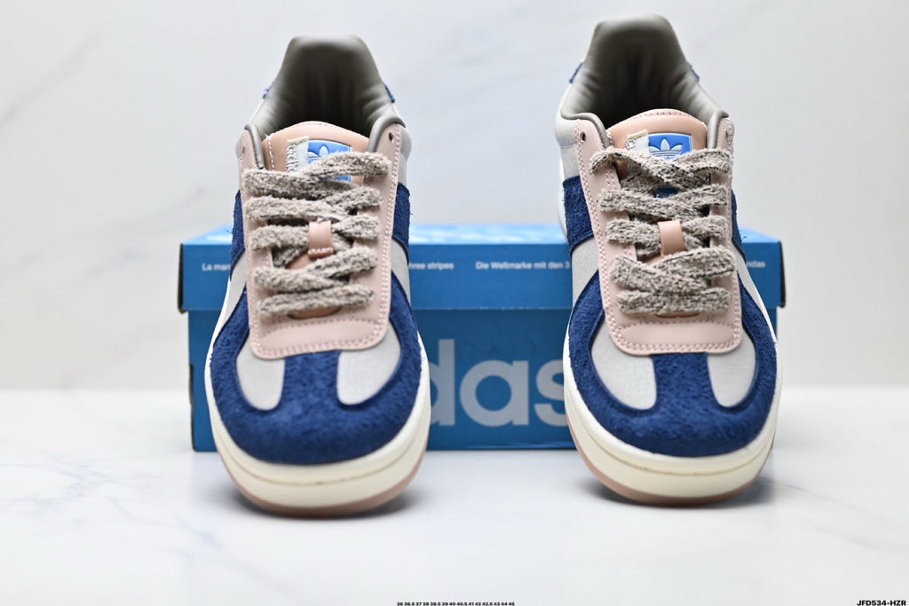 Adidas K81801650 Unisex Casual Sneakers - 2 Colorways incl. Tan/Mint & Navy/Beige