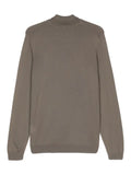 BOSS virgin wool roll-neck sweater
