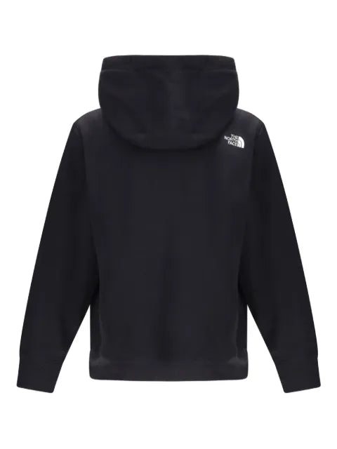 The North Face embroidered-logo hoodie
