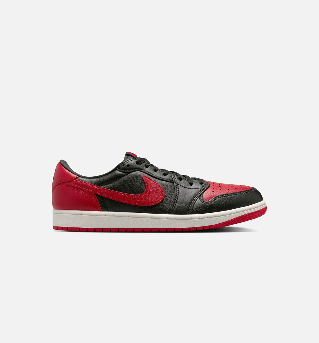 Air Jordan 1 Retro Low OG "Banned" Men's Shoe – Black/Black/Varsity Red/Summit White