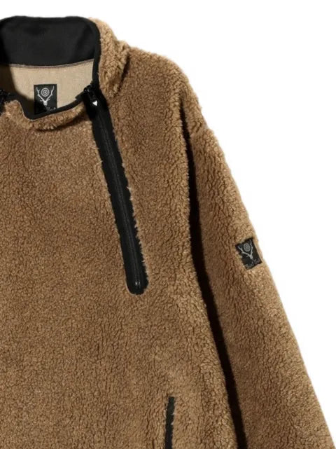 SOUTH2 WEST8 double-zip fleece jacket