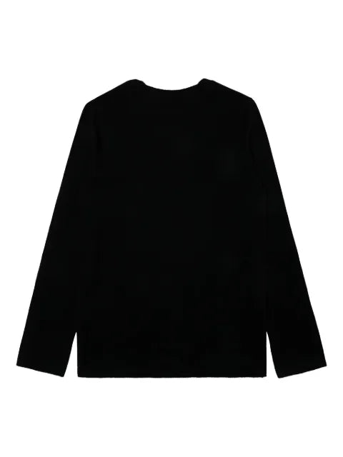 Comme Des Garçons Play heart-patch crew-neck sweater