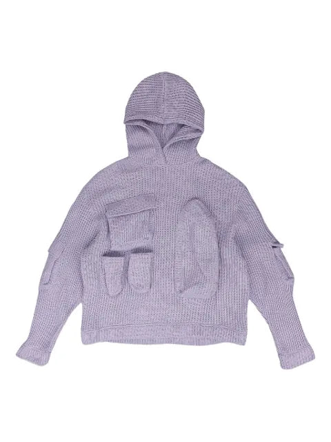Who Decides War multi-pocket hoodie