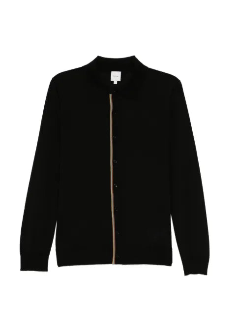 Paul Smith washable wool collared cardigan