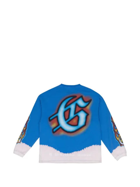 GODSPEED Off The Leash graphic long-sleeve sweatshirt