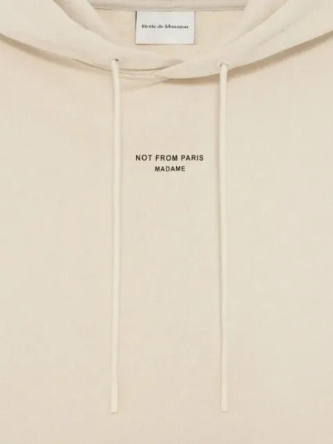 Drôle De Monsieur logo-print hoodie