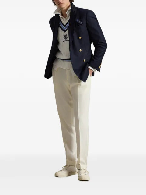 Polo Ralph Lauren Wimbledon cable-knit sweater vest