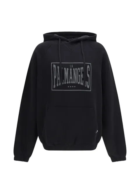 Palm Angels logo-print loose-fit hoodie