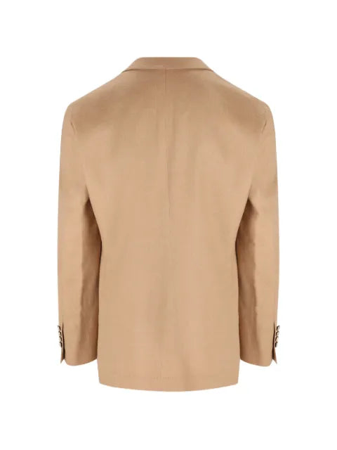 Brunello Cucinelli double-breasted peak-lapel blazer