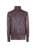 Avant Toi distressed-effect roll-neck sweater