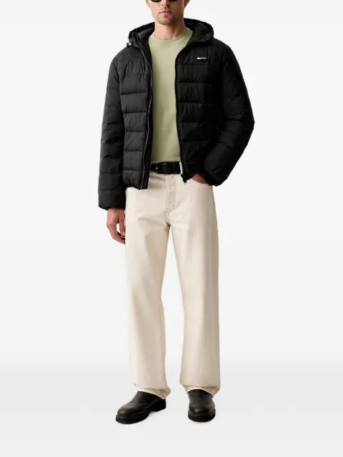 Karl Lagerfeld Jeans hooded quilted jacket