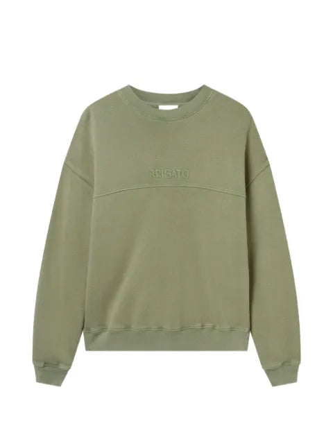 Axel Arigato Gens logo-embroidered washed sweater
