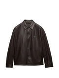 Prada Nappa leather shirt