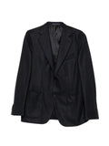 Caruso single-breasted notched-lapels blazer