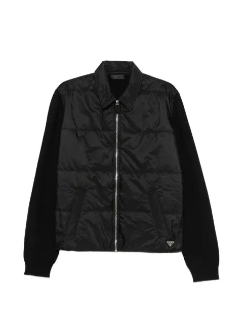 Prada quilted bomber jacket