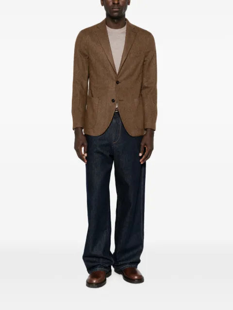Boglioli herringbone wool blazer