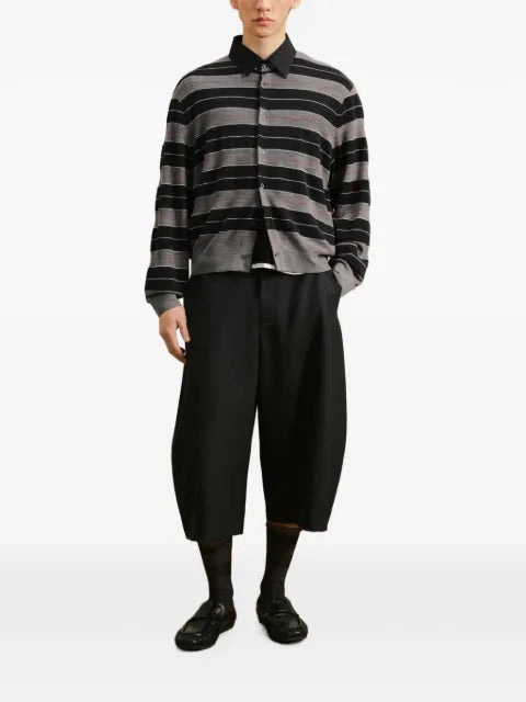 CROQUIS striped wool cardigan
