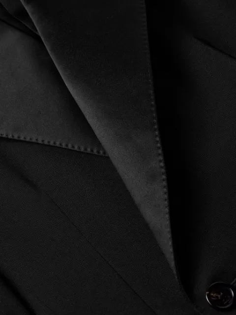 Saint Laurent double-breasted peak-lapel blazer