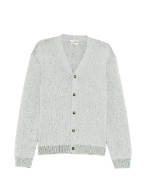 JW Anderson v-neck melange cardigan