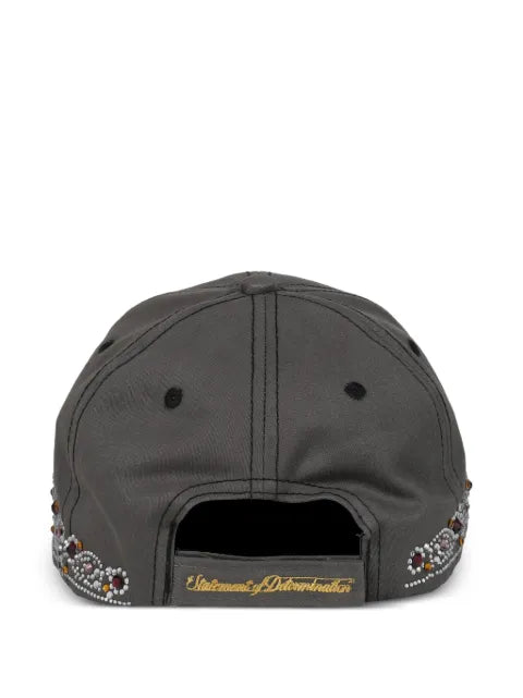 BossUp rhinestone-embellished baseball cap