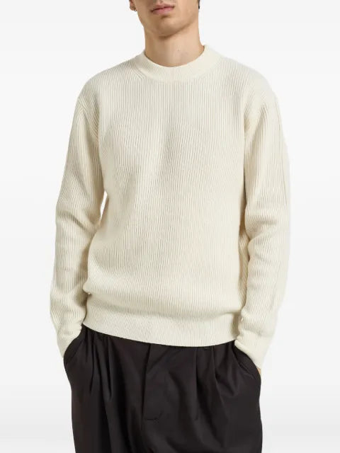 Les Deux crewneck ribbed-knit sweater