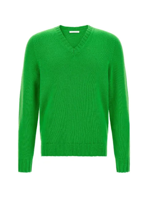 OLIVER LATTUGHI V-neck cashmere sweater