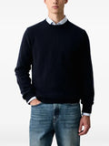 Lindbergh crew-neck ribbed-trim sweater