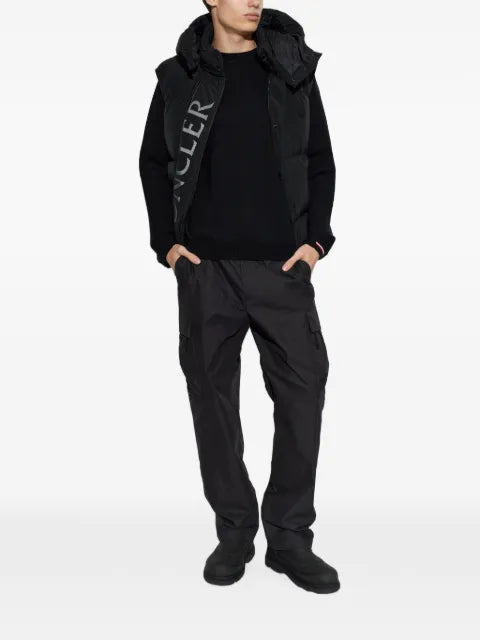 Moncler ribbed-knit wool sweater