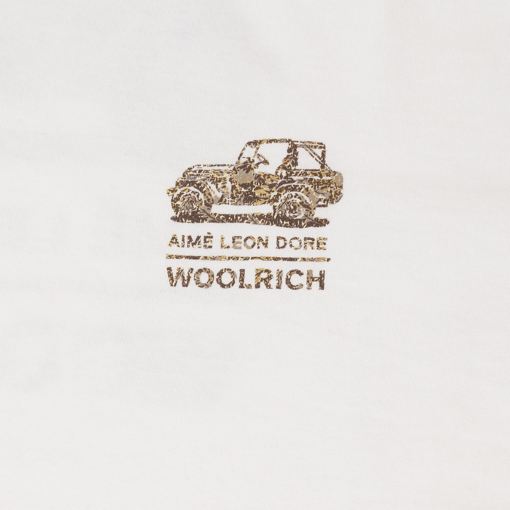 White Woolrich All Terrain Tee