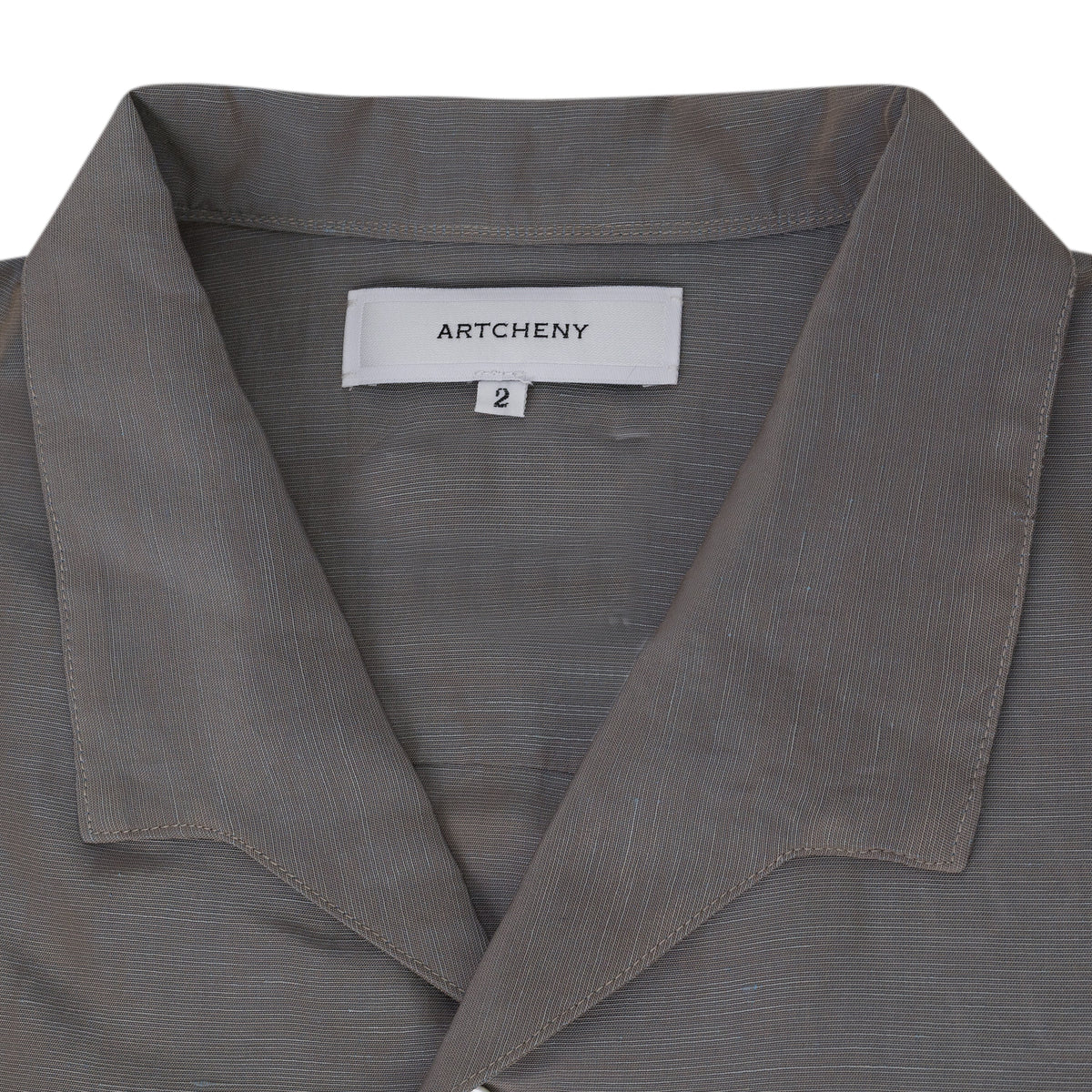 Olive Italian Collar Shirt