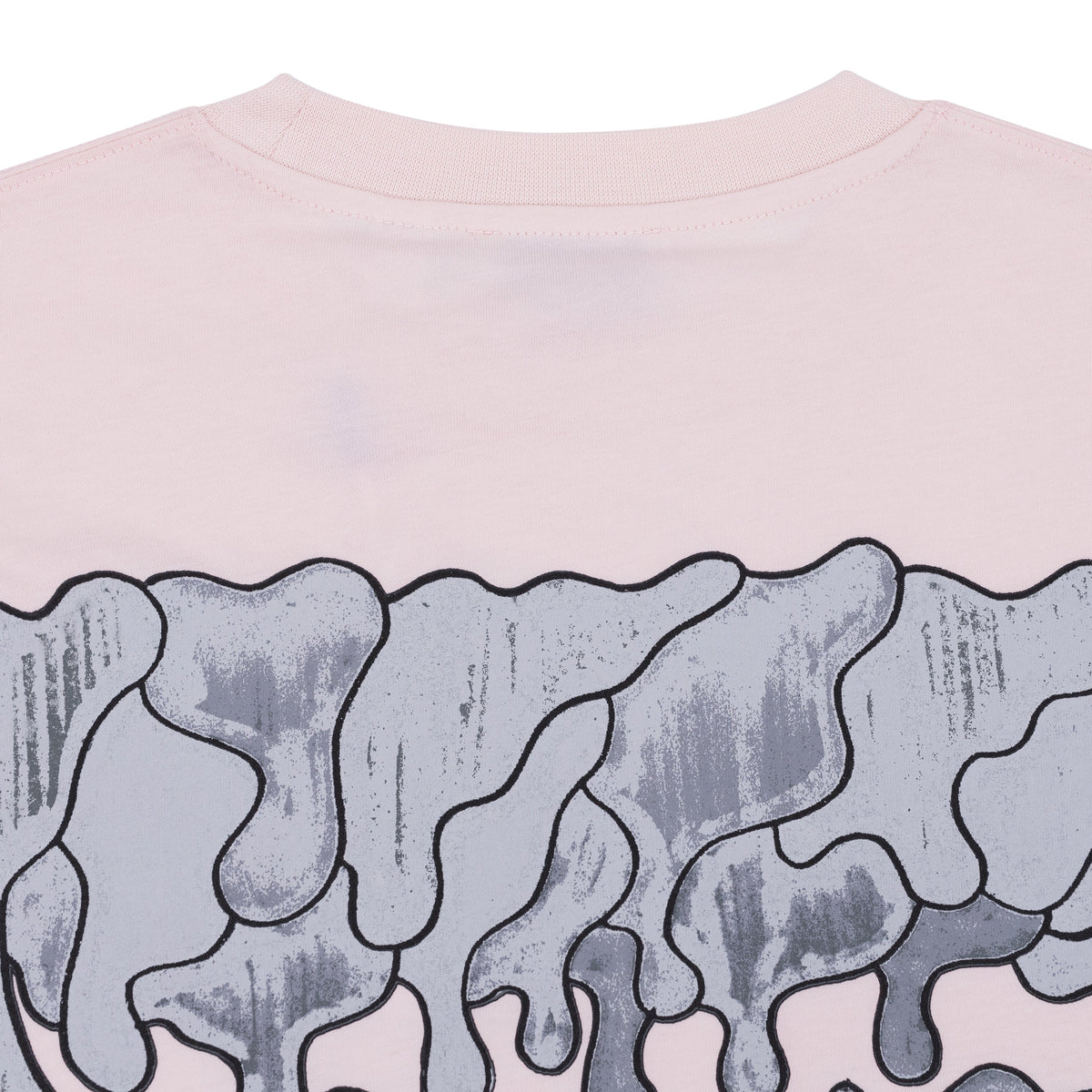 Mauve Chalk Skate Fit Dripping Arrow T-Shirt