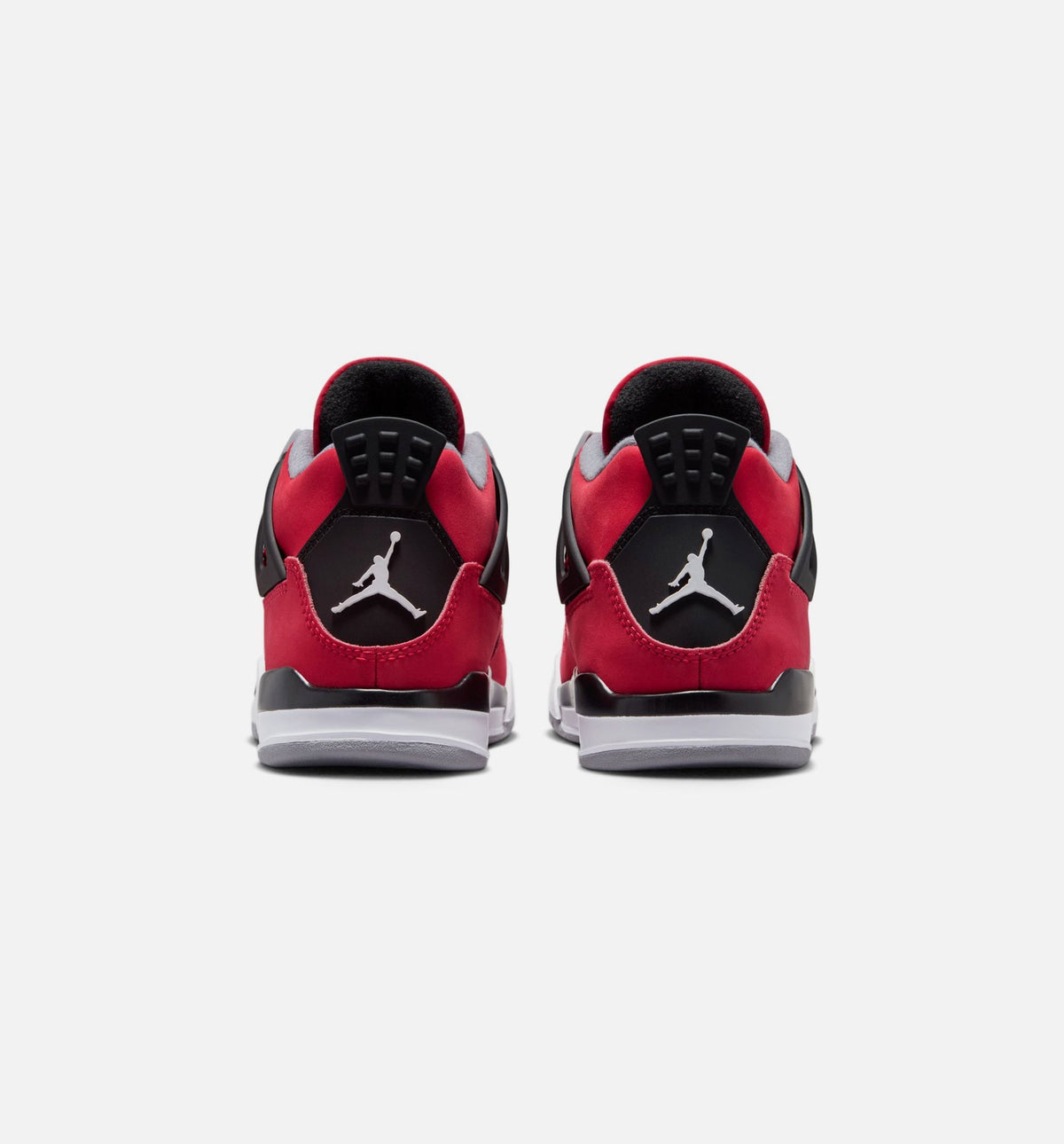 Air Jordan 4 Retro 'Toro Bravo' Preschool Lifestyle Shoes | Fire Red / White / Black / Cement Grey