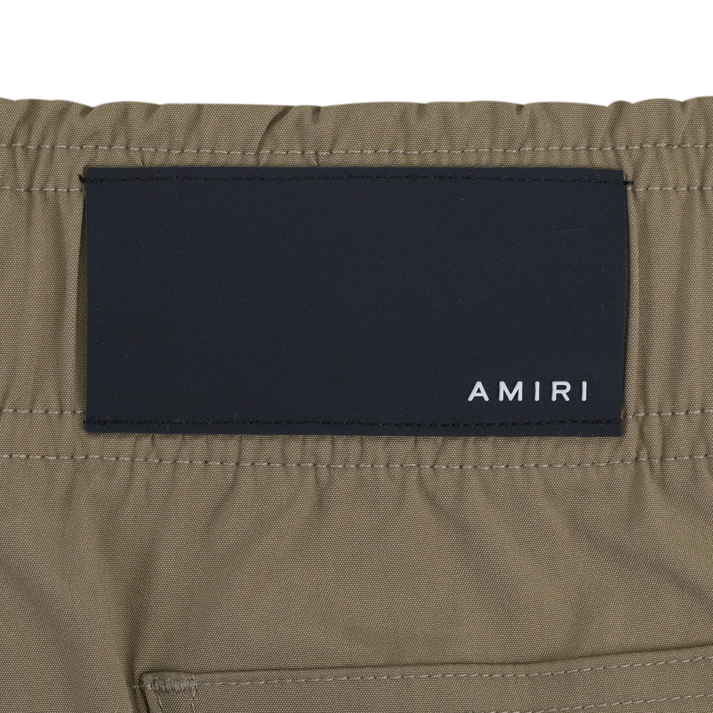 Tan CORE LOGO SWIM TRUNKS