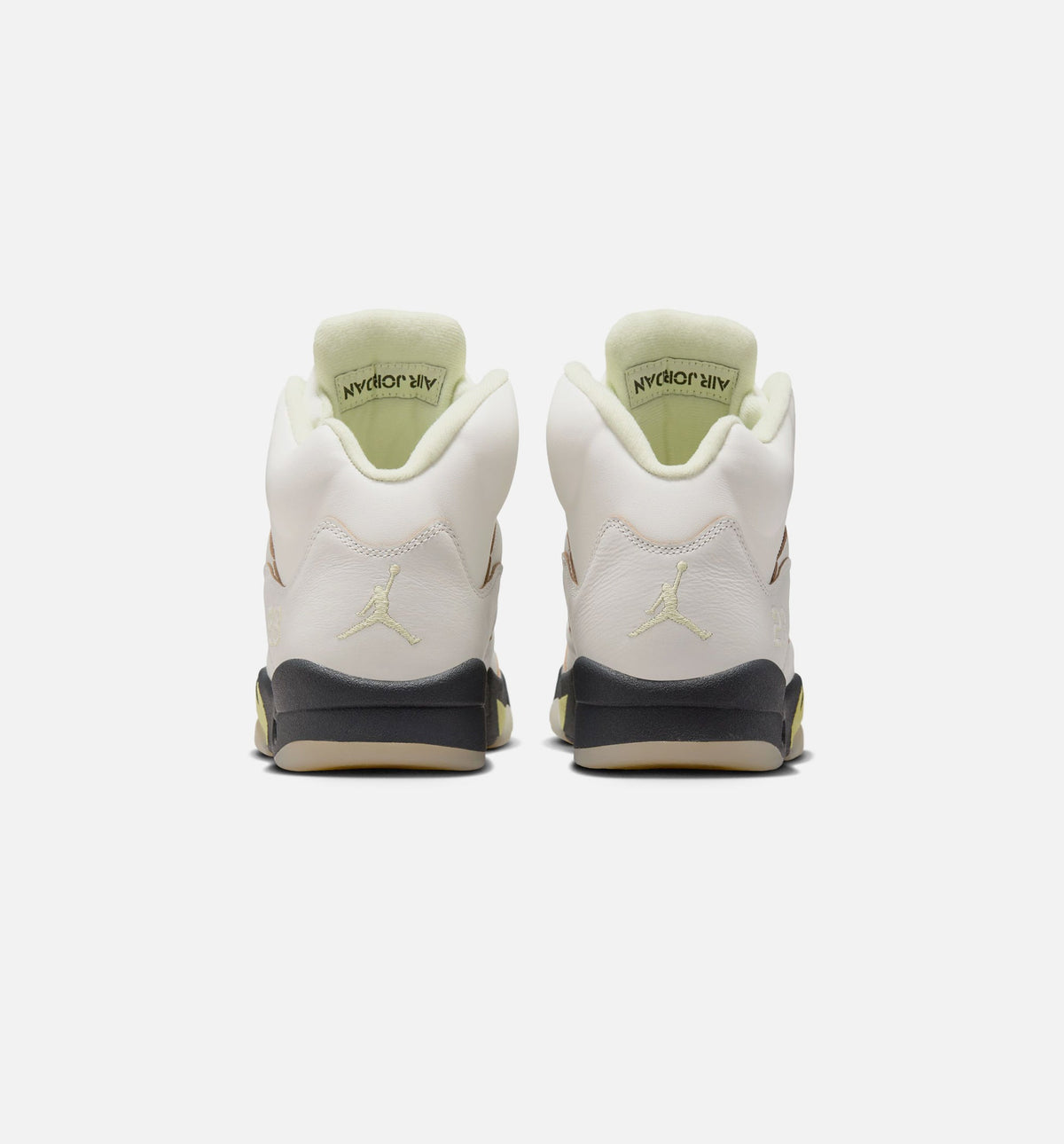 Air Jordan 5 Retro Luminous Green and Sail – Women's Lifestyle Shoe in Sail/Luminous Green/Anthracite