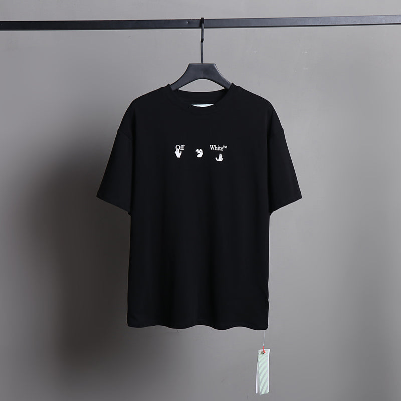 Ow T Shirts Arrow Male and Female Trendy Brand Short Sleeve