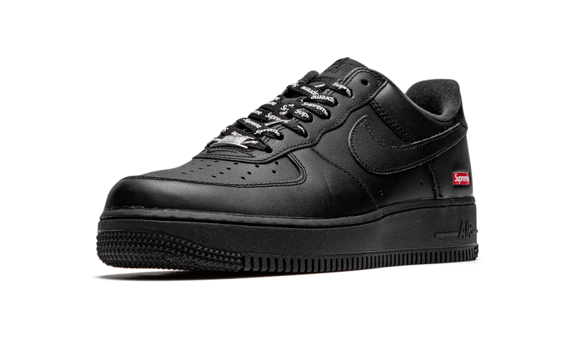 Supreme x Nike Air Force 1 Low "Mini Box Logo" Black (CU9225-001)