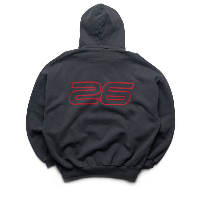 Fear Of God Essentials Heavy Fleece 90's Hoodie - Iron Grey