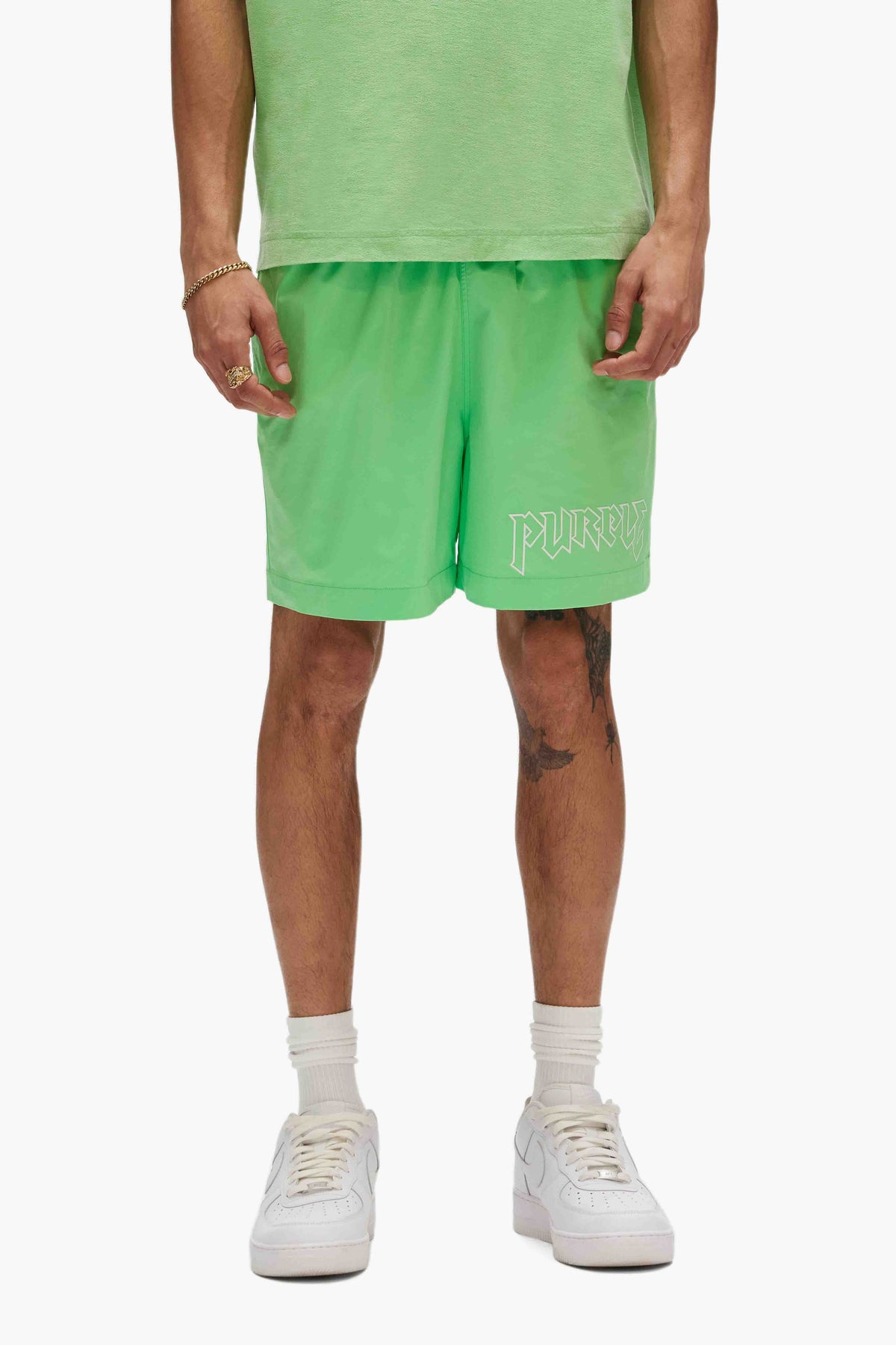 Metal Swim Shorts