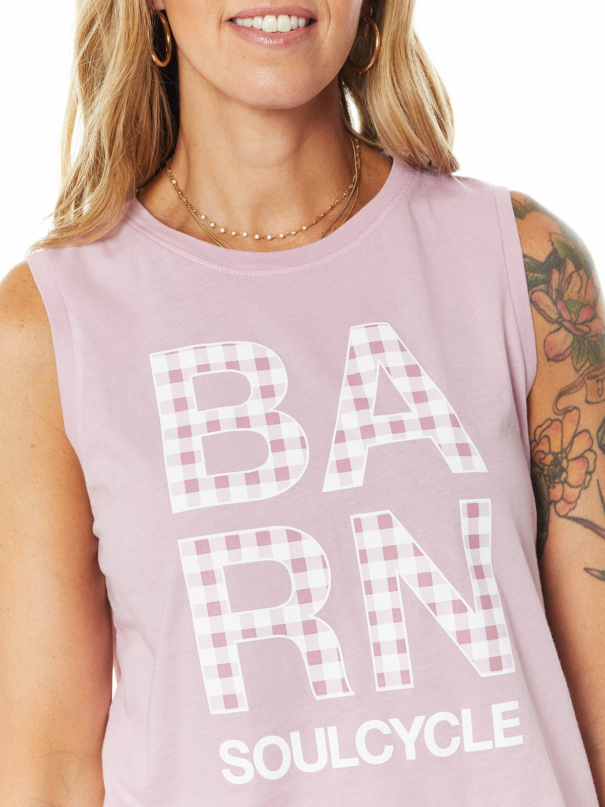 BARN GINGHAM RENEE TANK