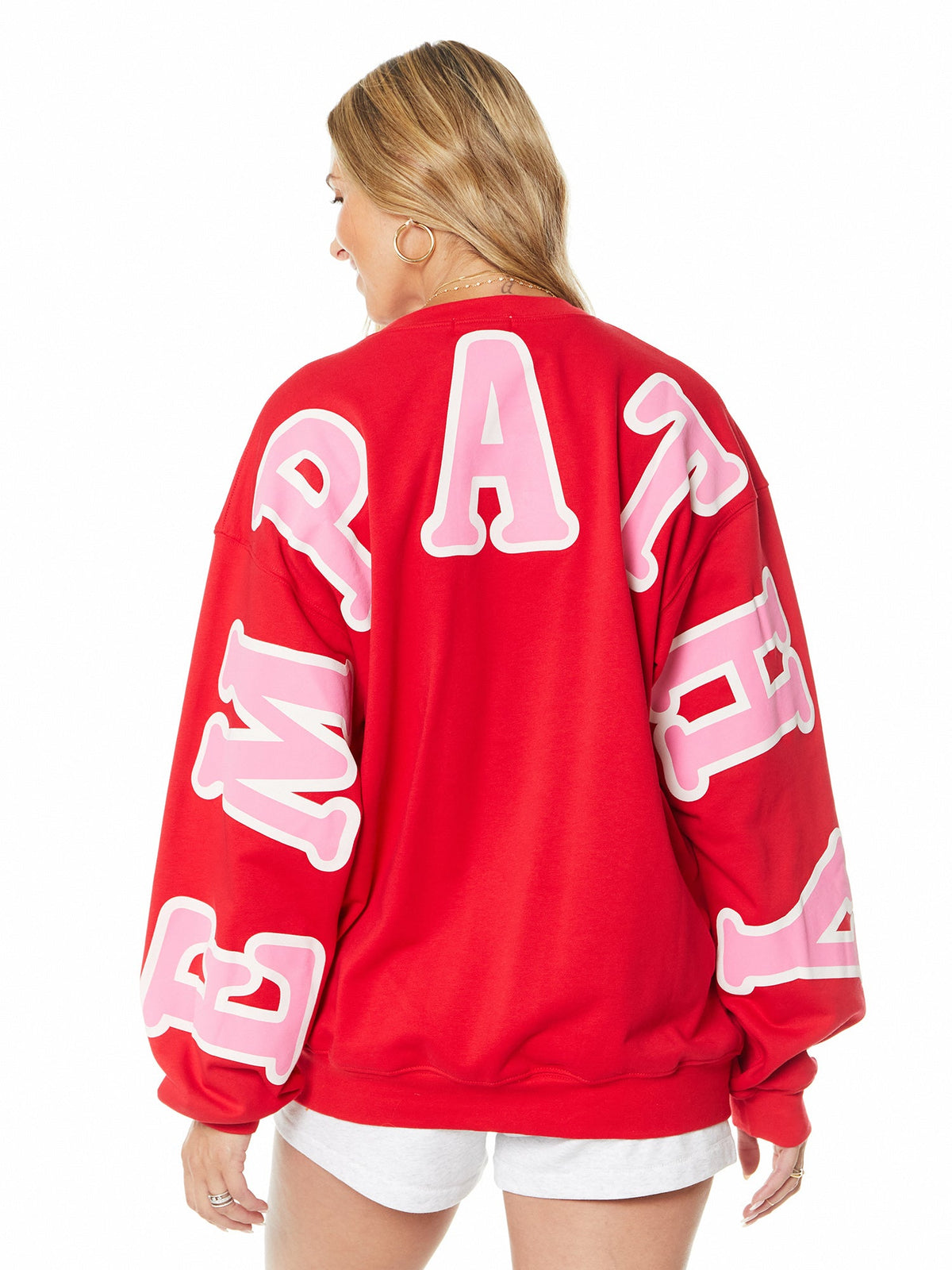 EMPATHY ALWAYS RED CREWNECK