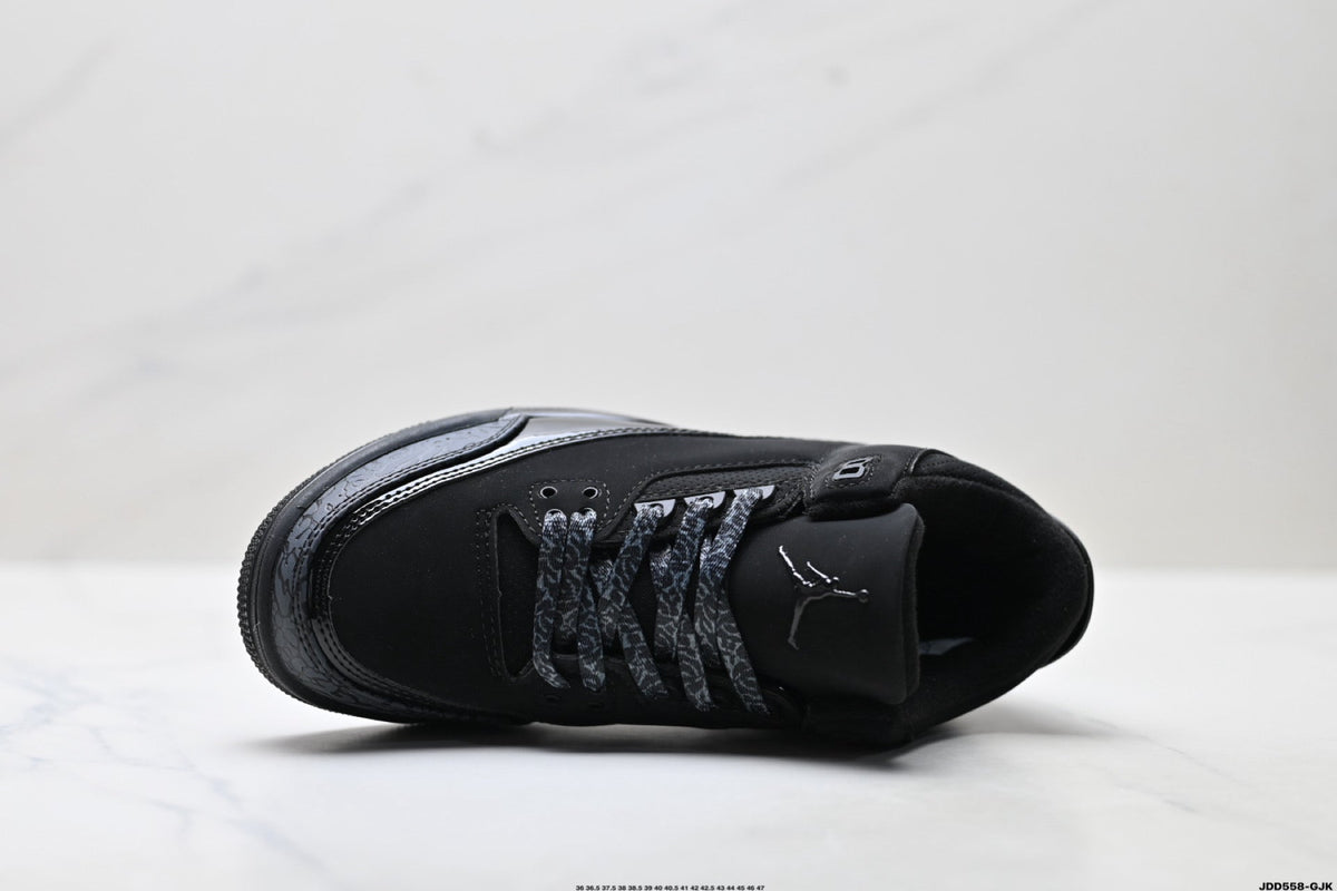 Air Jordan 3 Retro Triple Black Sneakers